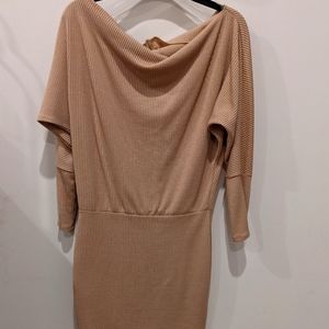 Off the shoulder mini dress